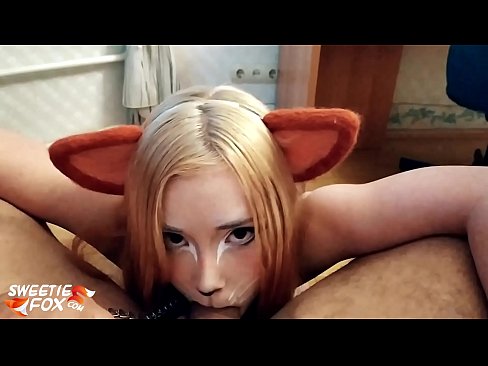 ❤️ Kitsune schluckt Schwanz und Sperma in ihrem Mund ❤️❌ Porno bei uns de.pornobot.ru ️❤